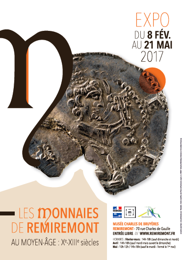 Exposition 'Les monnaies de Remiremont au Moyen-Âge : Xe - XIIIe siècles'