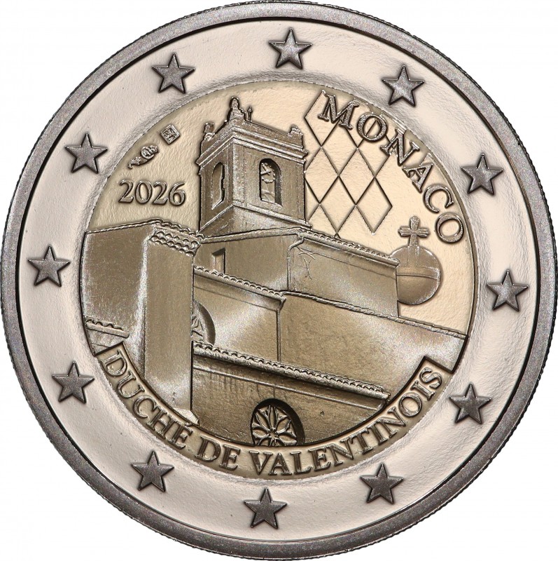 Pièce de 2 euros avec d
