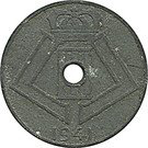 5 centimes - Léopold III - type Jespers (Belgique-Belgie) – avers